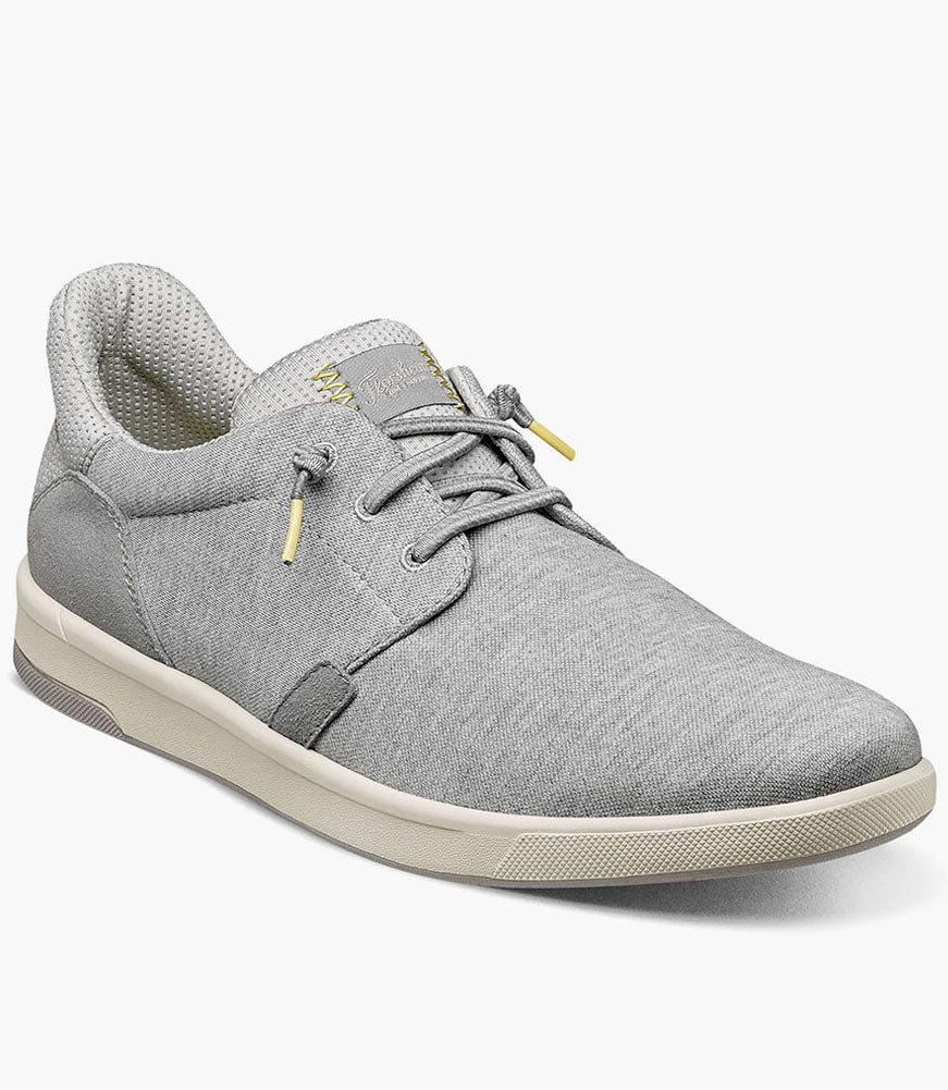 NEW FLORSHEIM men\'s crossover canvas plain toe slip on in light grey Florsheim Men main image 4