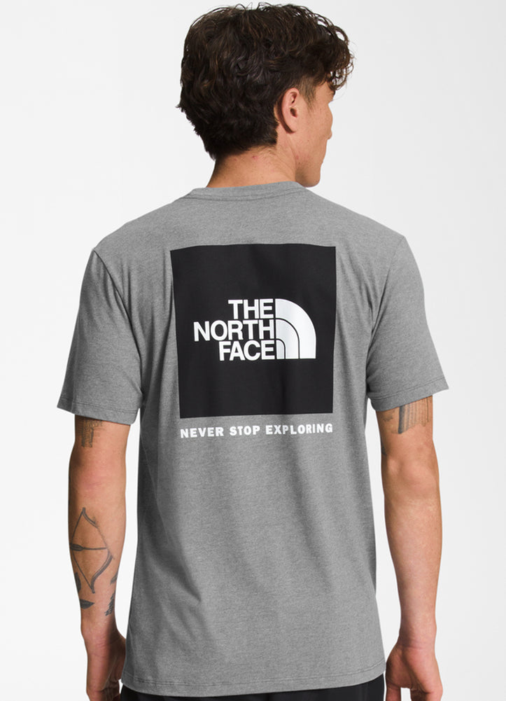 Men's SS Box Tee in TNF Medium Grey by The North Face – Martin's