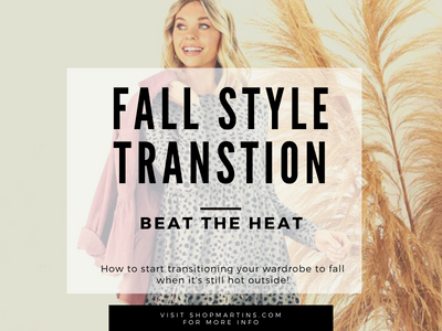 How to Transition to fall style when it’s still warm (or hot!) outside