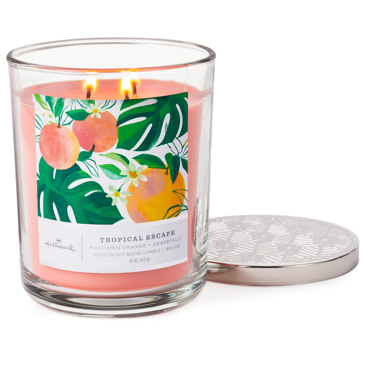 Hallmark Tropical Escape 3-Wick Jar Candle, 16 oz.