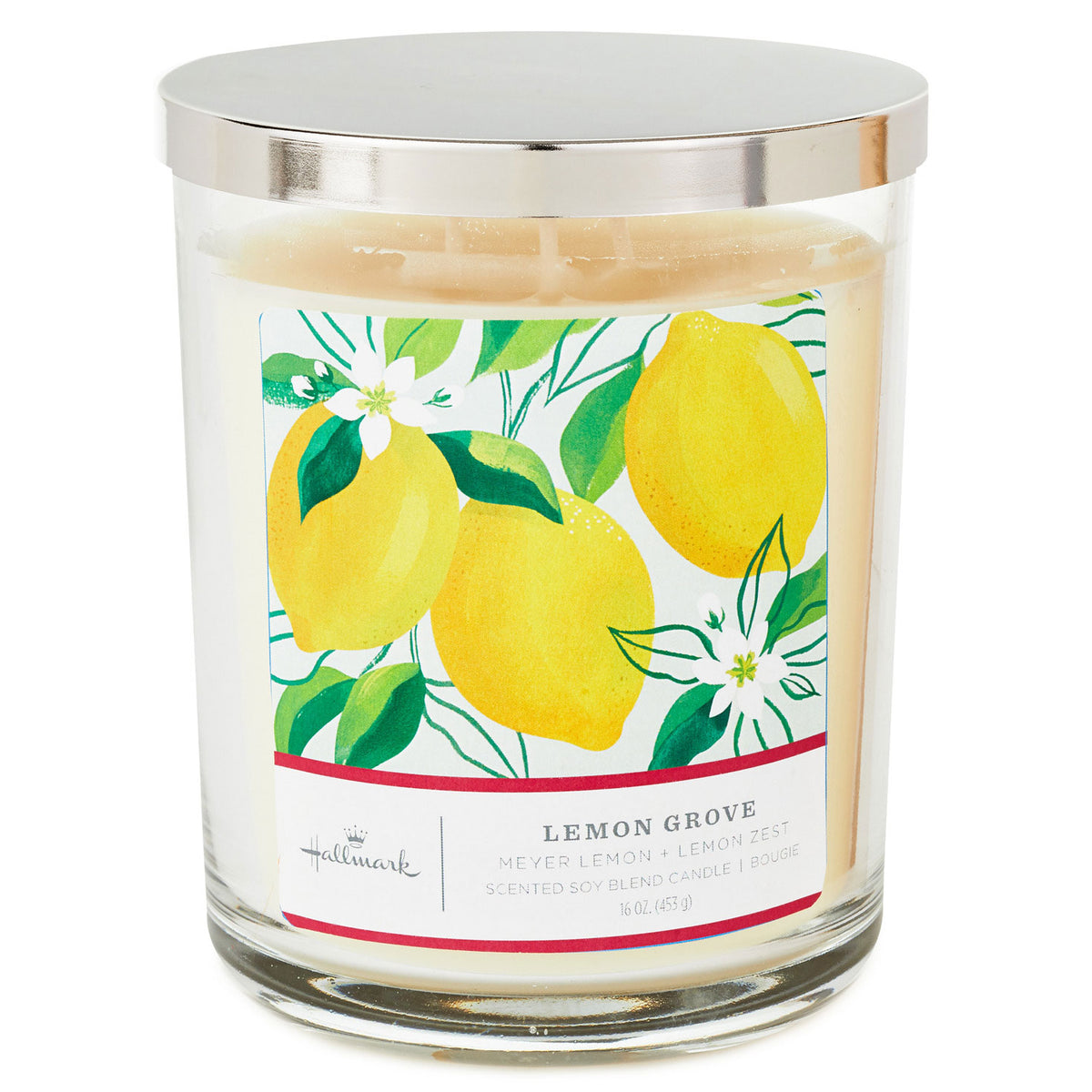 Hallmark Lemon Grove 3-Wick Jar Candle, 16 oz.