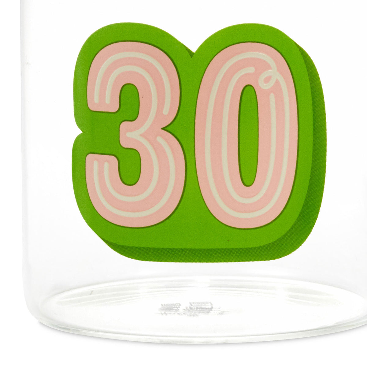 Hallmark Glass 30th Birthday Mug, 17.5 oz.