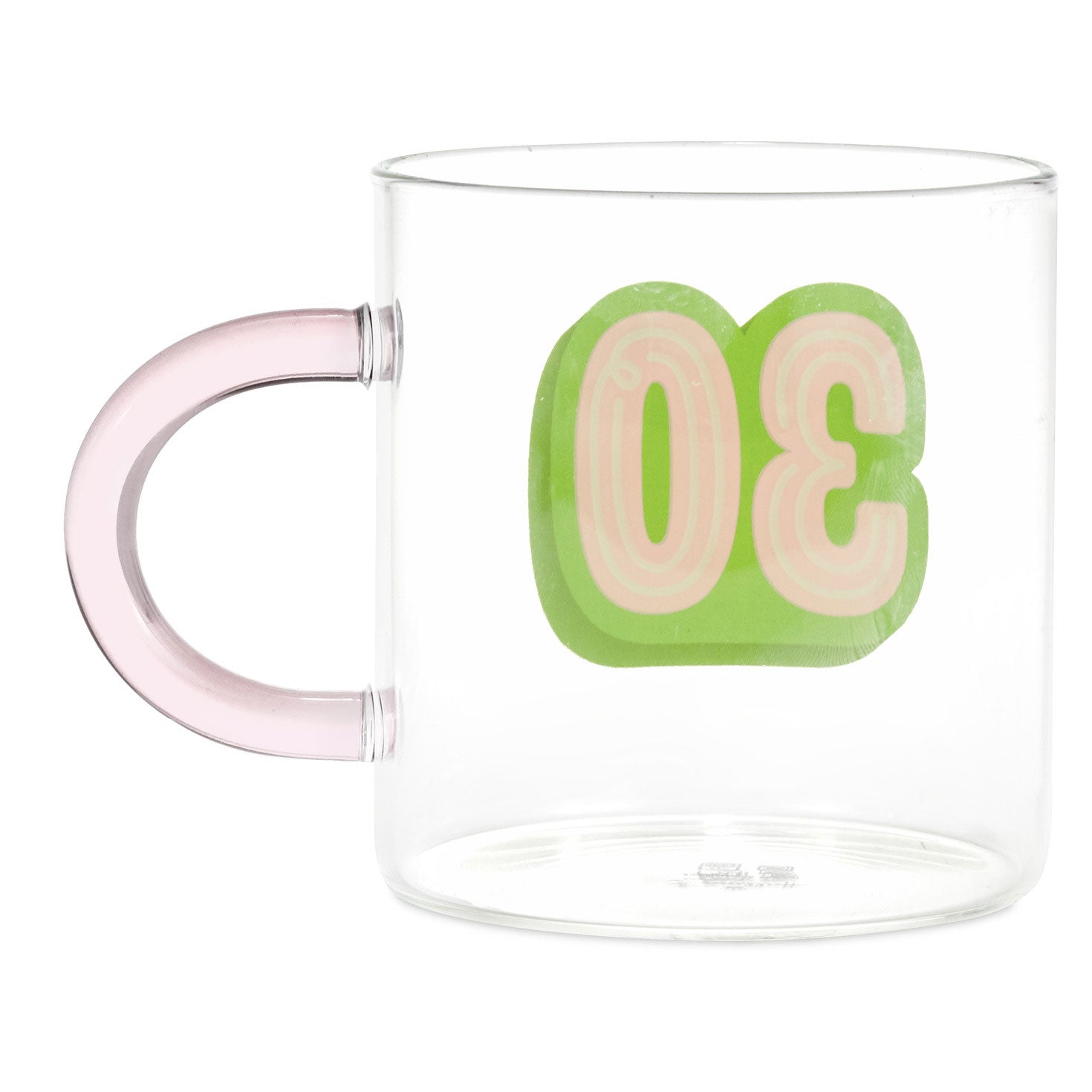 Hallmark Glass 30th Birthday Mug, 17.5 oz.