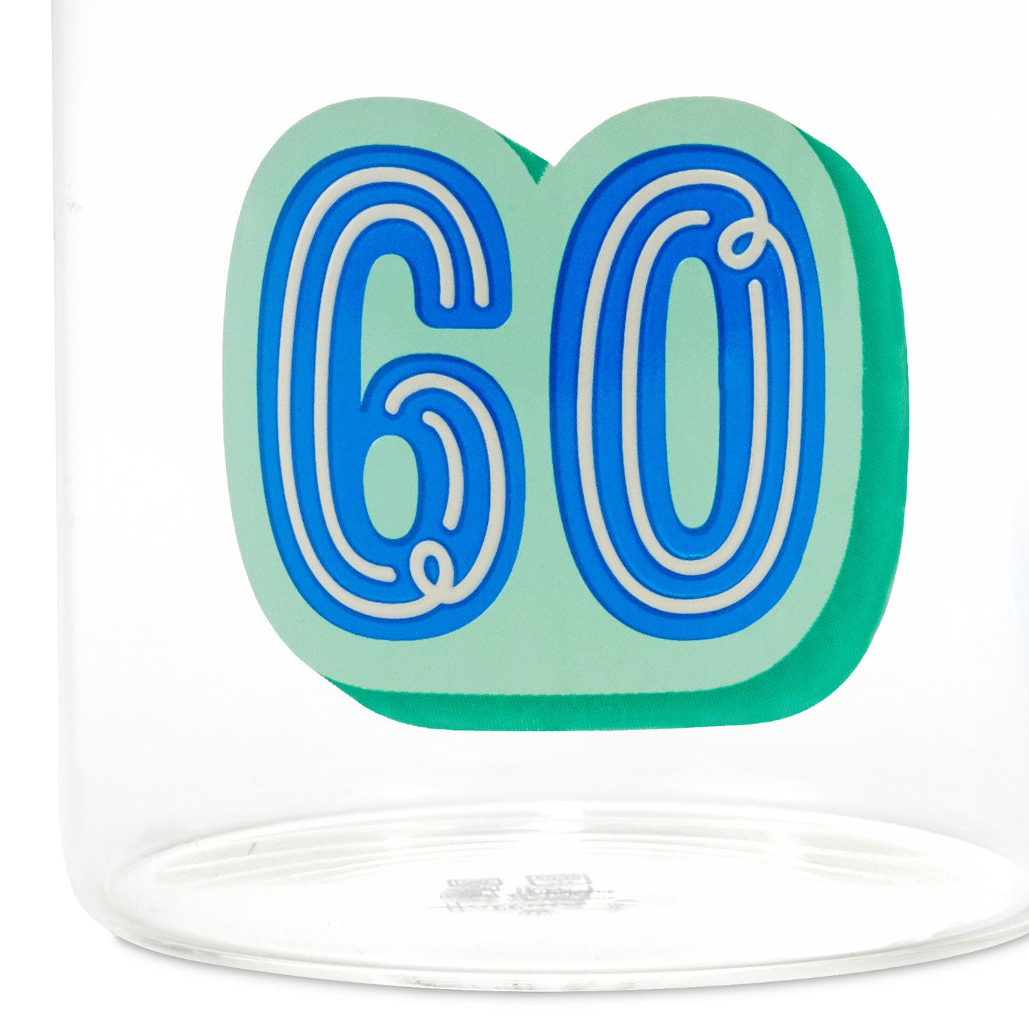 Hallmark Glass 60th Birthday Mug, 17.5 oz.