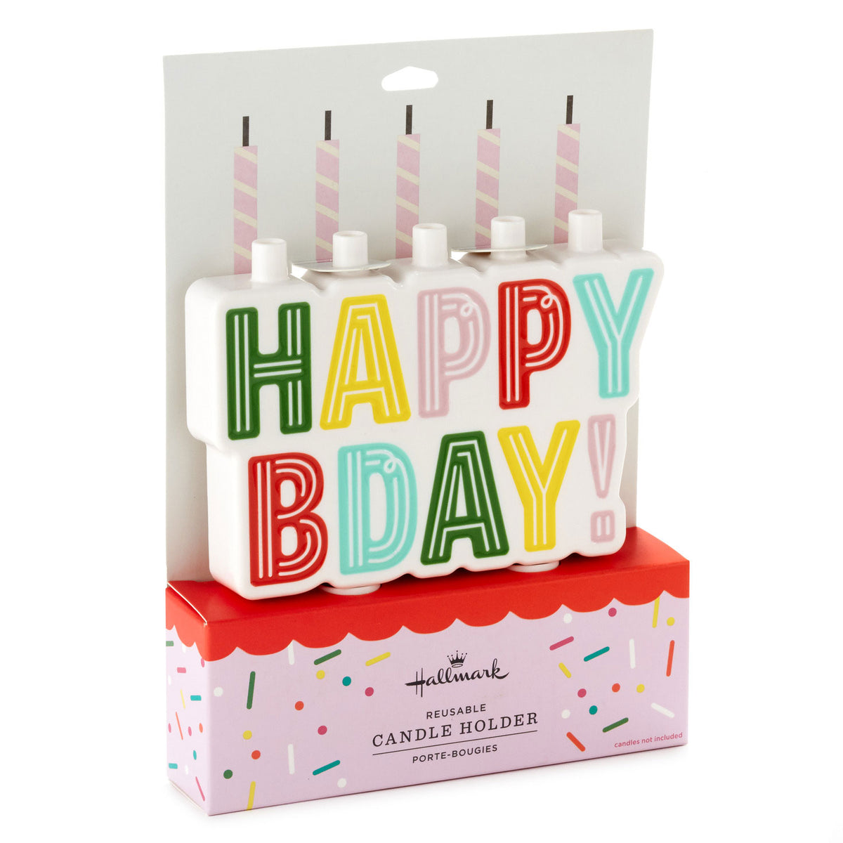 Hallmark Happy Birthday Candle Holder