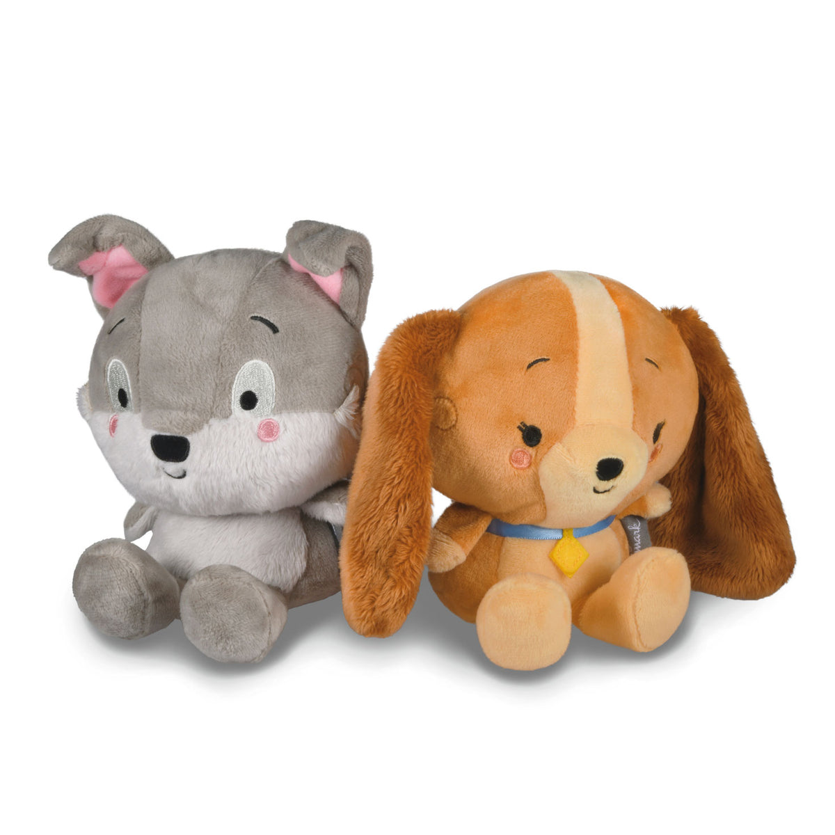 Hallmark Better Together Disney Lady and the Tramp Magnetic Plush Pair, 5.5''