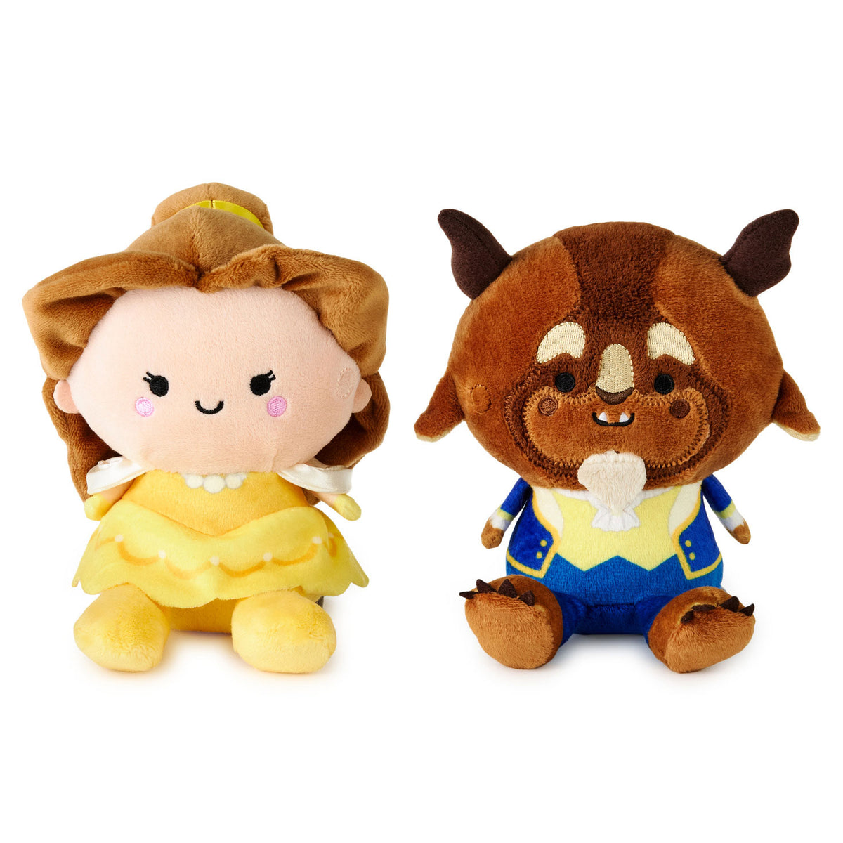 Hallmark Better Together Disney Beauty and the Beast Magnetic Plush Pair