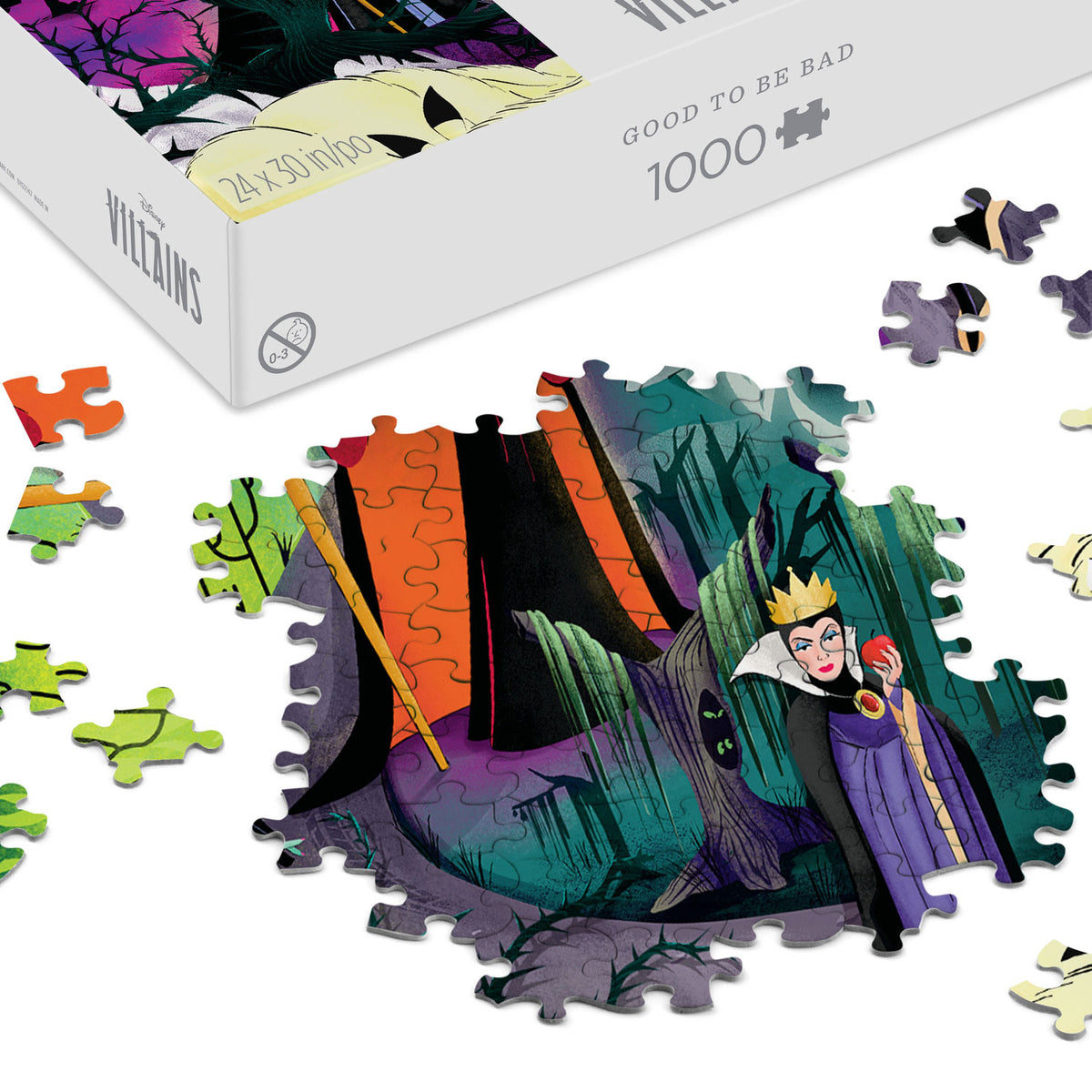 Hallmark Disney Villains It's Good to Be Bad 1000-Piece Jigsaw Puzzle