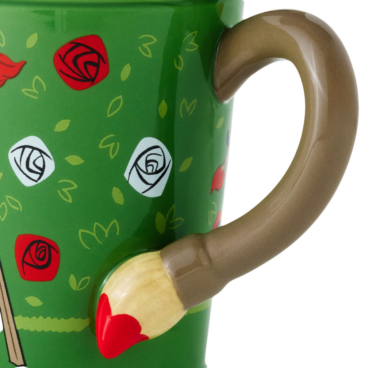Hallmark Disney Alice in Wonderland Painting Roses Sculpted Mug, 17.5 oz.
