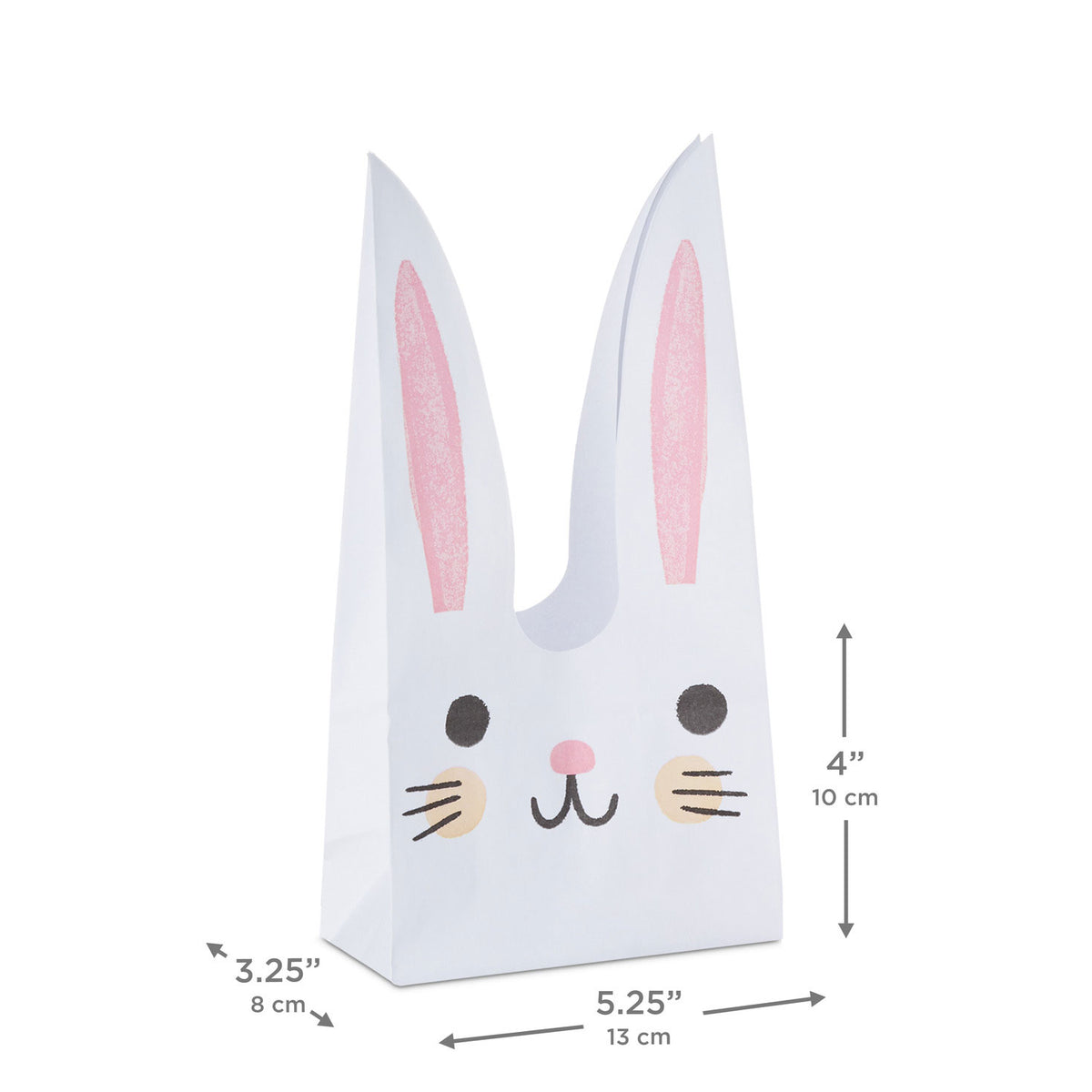 Hallmark Bunny Face 10-Pack Easter Goodie Bags
