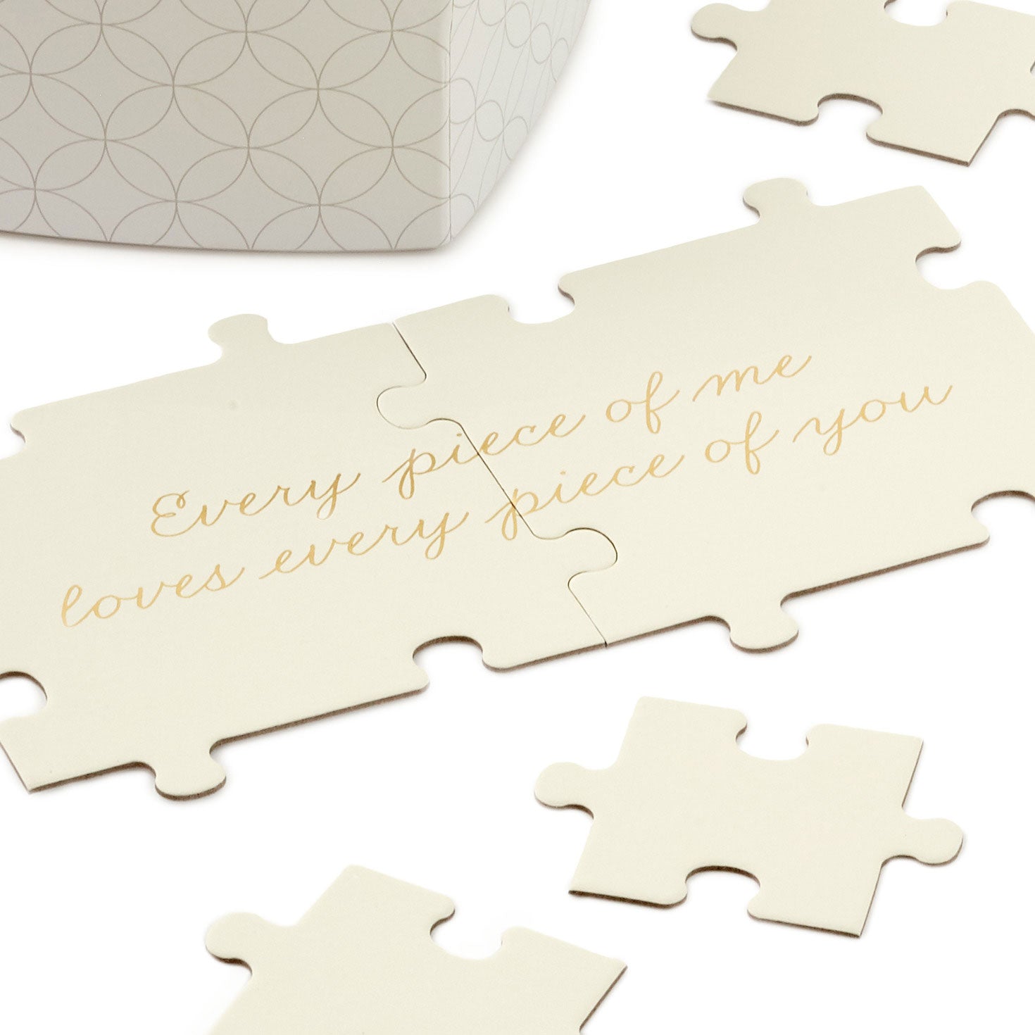 Hallmark Wedding Reception Guest Book Autograph Puzzle