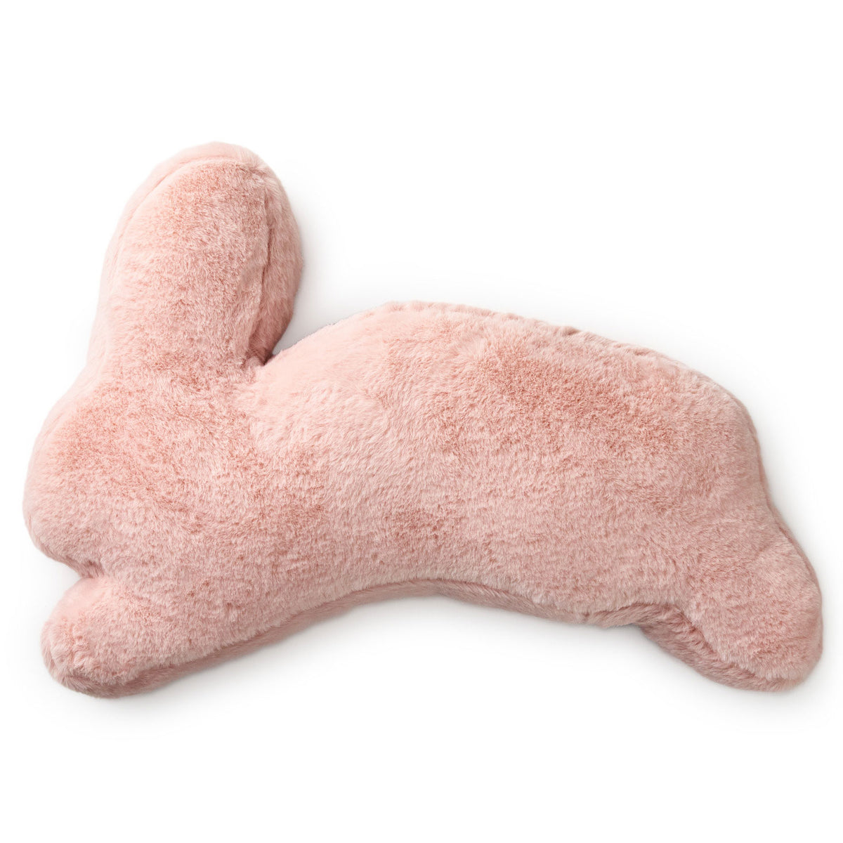 Hallmark Pink Bunny-Shaped Plush Throw Pillow, 21'' L