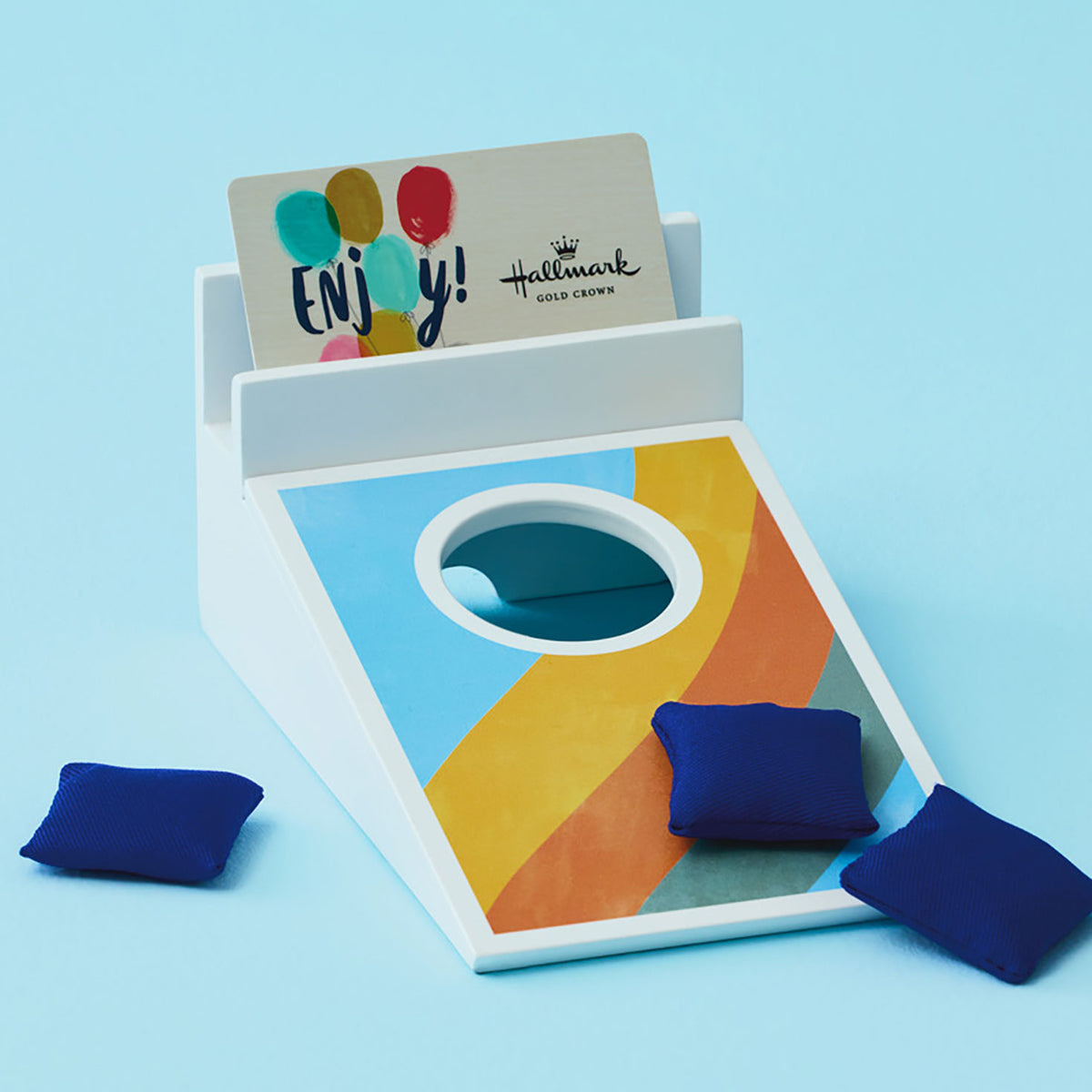 Hallmark Beanbag Toss Game Phone Holder