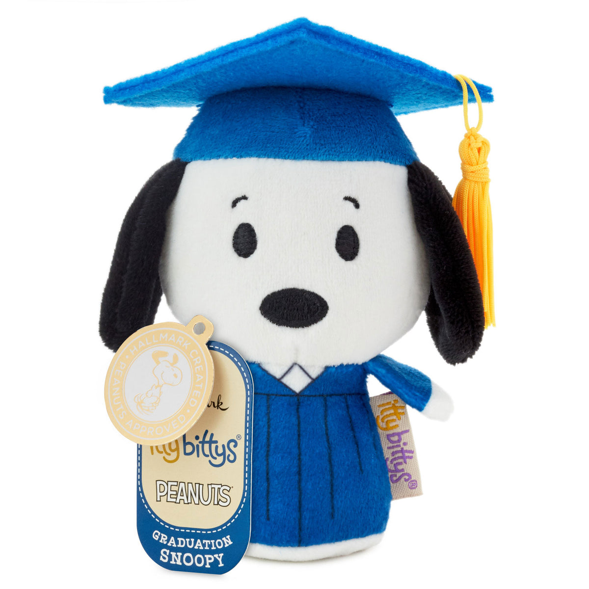 Hallmark itty bittys® Peanuts® Snoopy Graduation Plush