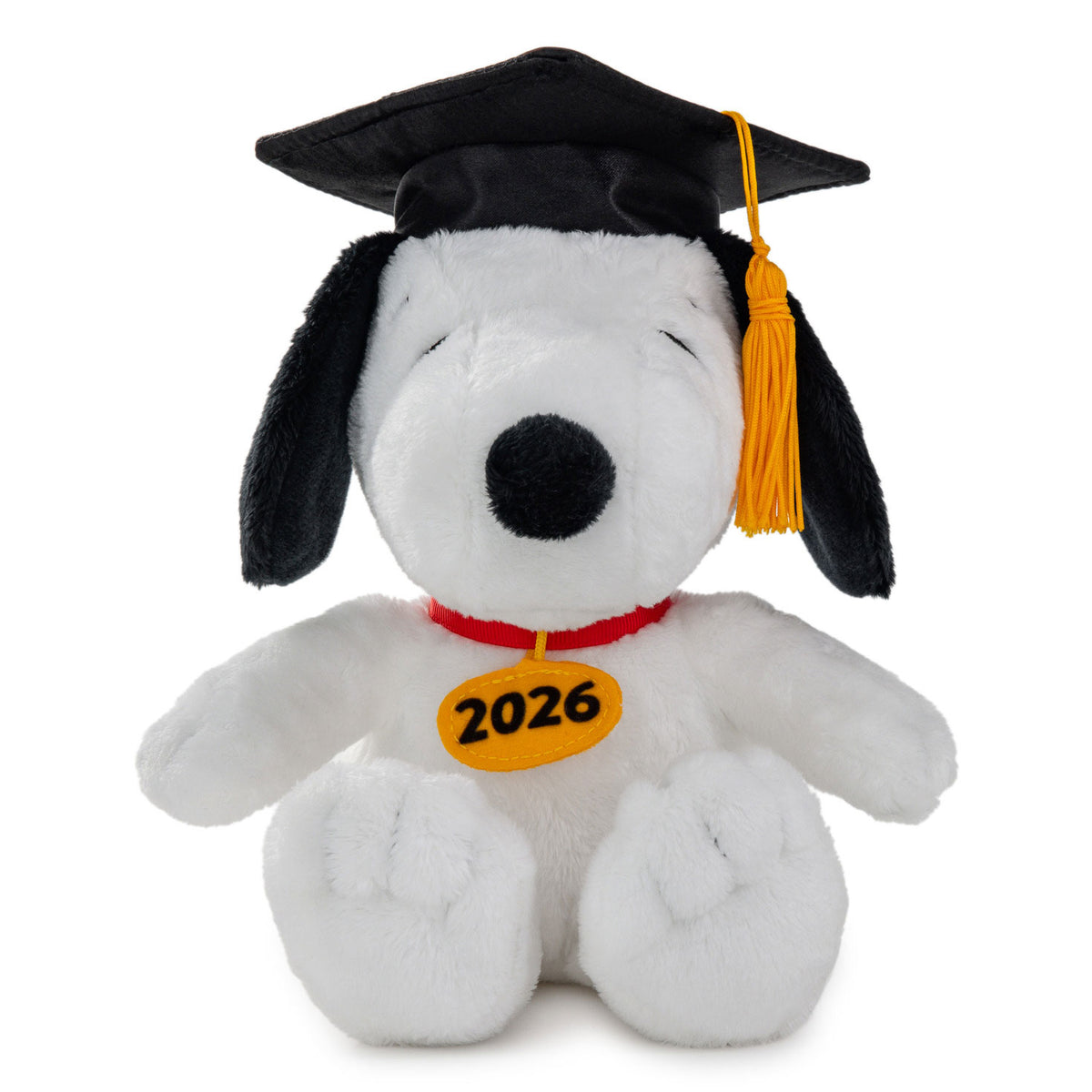 Hallmark Peanuts® 2026 Snoopy in Grad Cap Plush, 7.5''