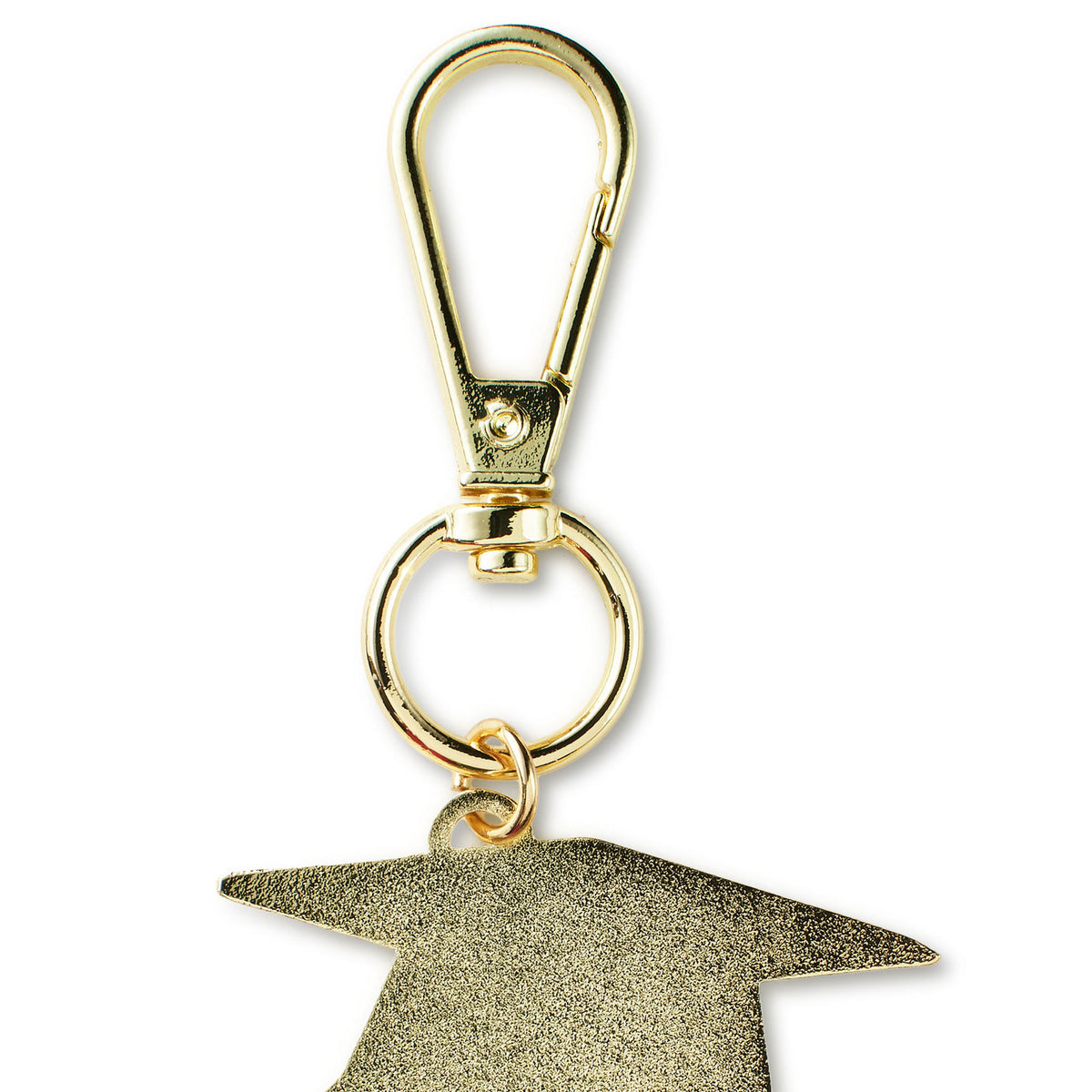 Hallmark Black and Gold Disco Ball 2026 Graduation Keychain
