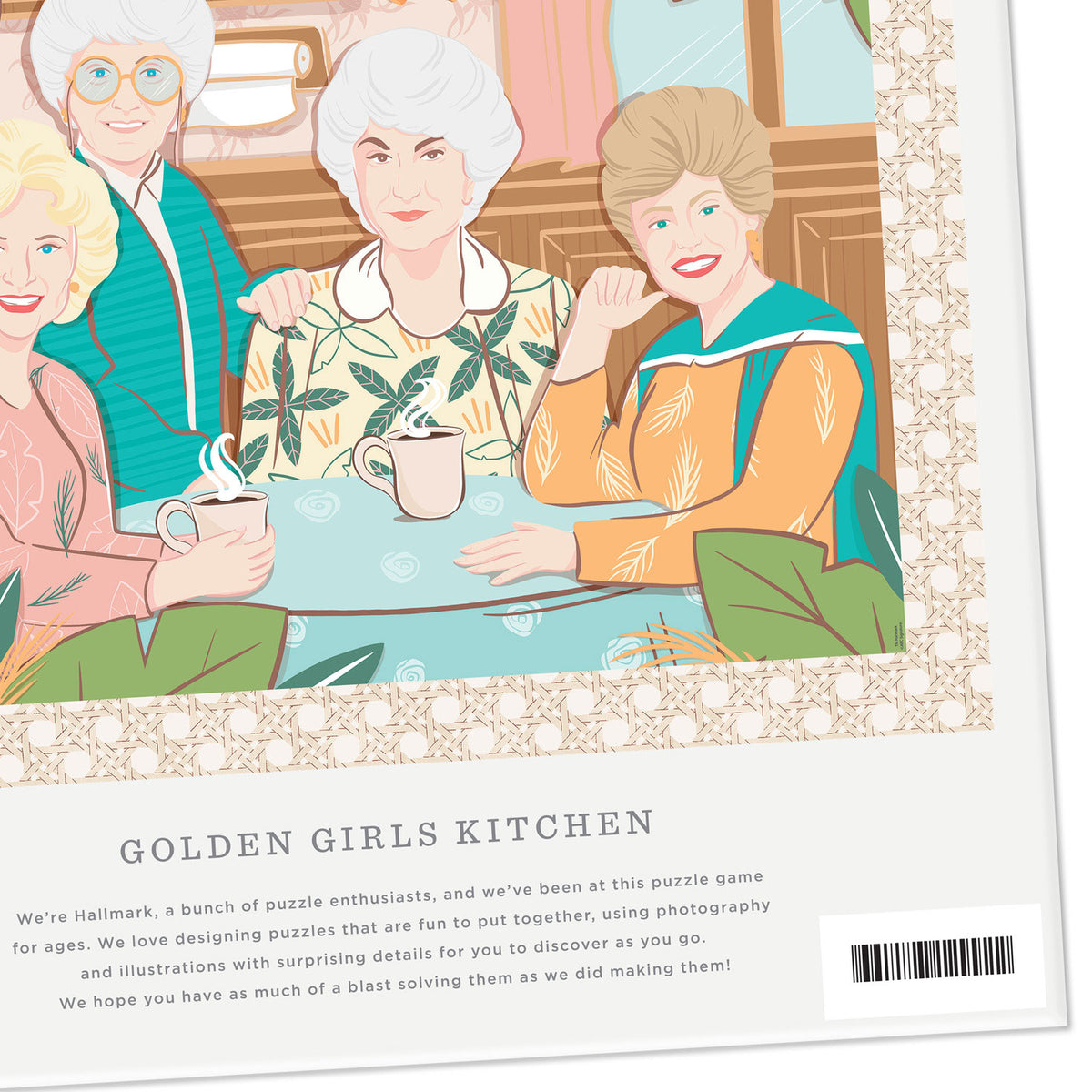 Hallmark The Golden Girls at the Kitchen Table 1000-Piece Puzzle
