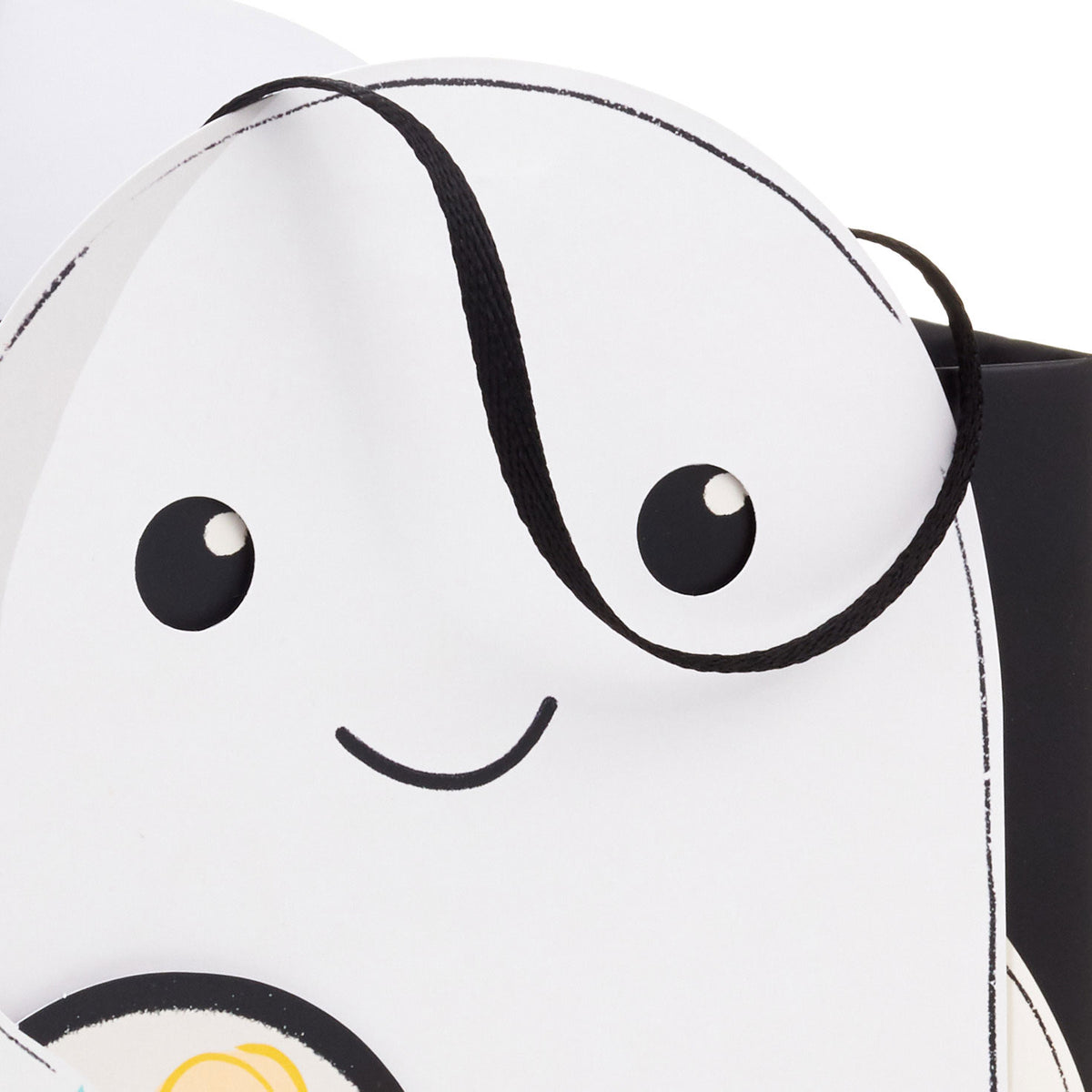 Hallmark 7.8'' Trick-or-Treating Ghost Medium Halloween Gift Bag