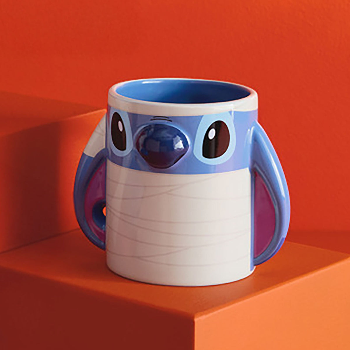 Hallmark Disney Mummy Stitch Sculpted Mug, 20 oz.