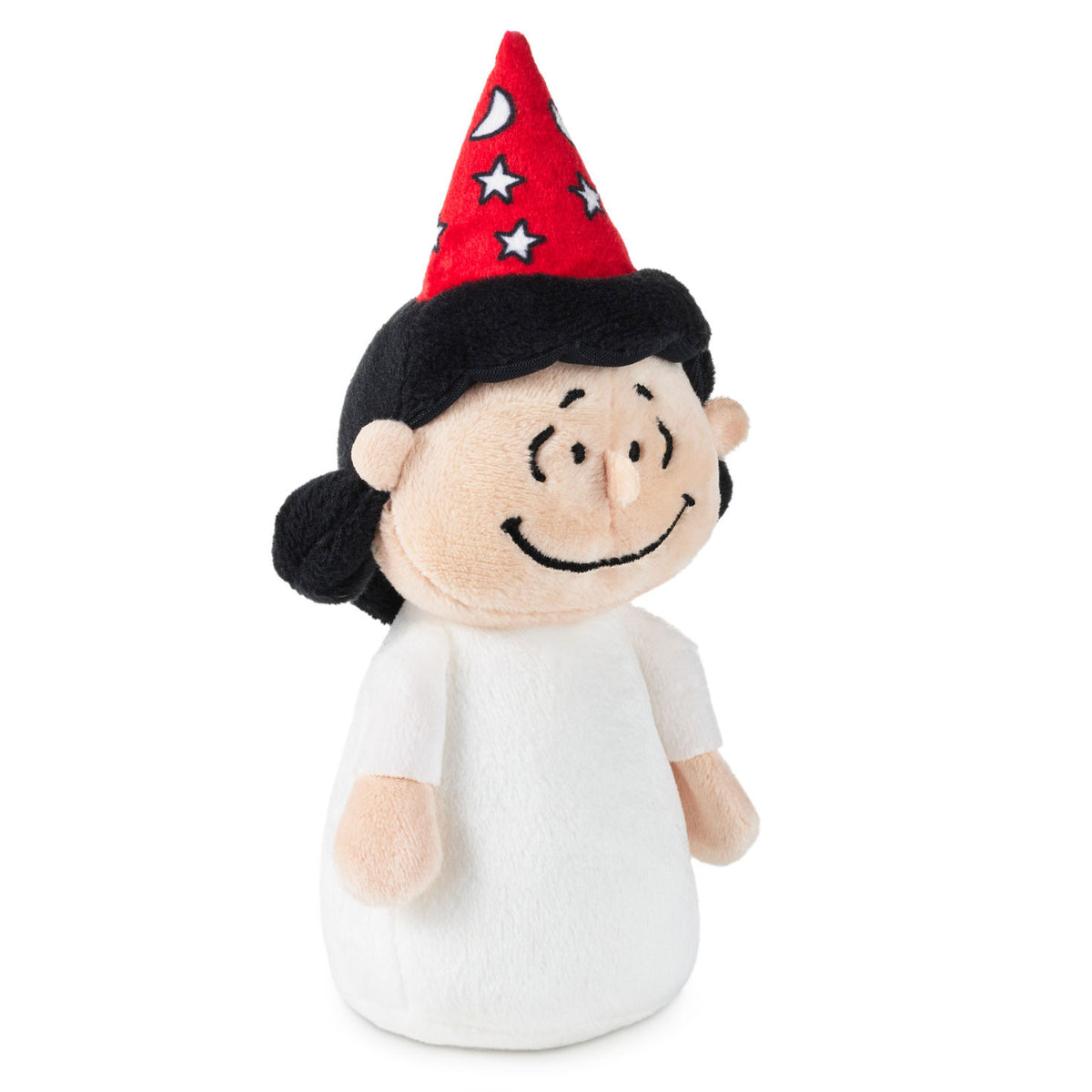 Hallmark Peanuts® Great Pumpkin 60th Anniversary Trick-or-Treat Lucy Zip-Along Plush Toy, 5.5''