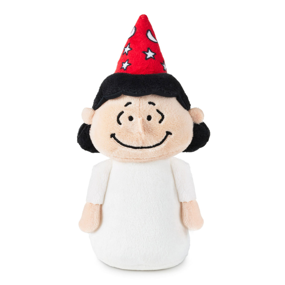 Hallmark Peanuts® Great Pumpkin 60th Anniversary Trick-or-Treat Lucy Zip-Along Plush Toy, 5.5''