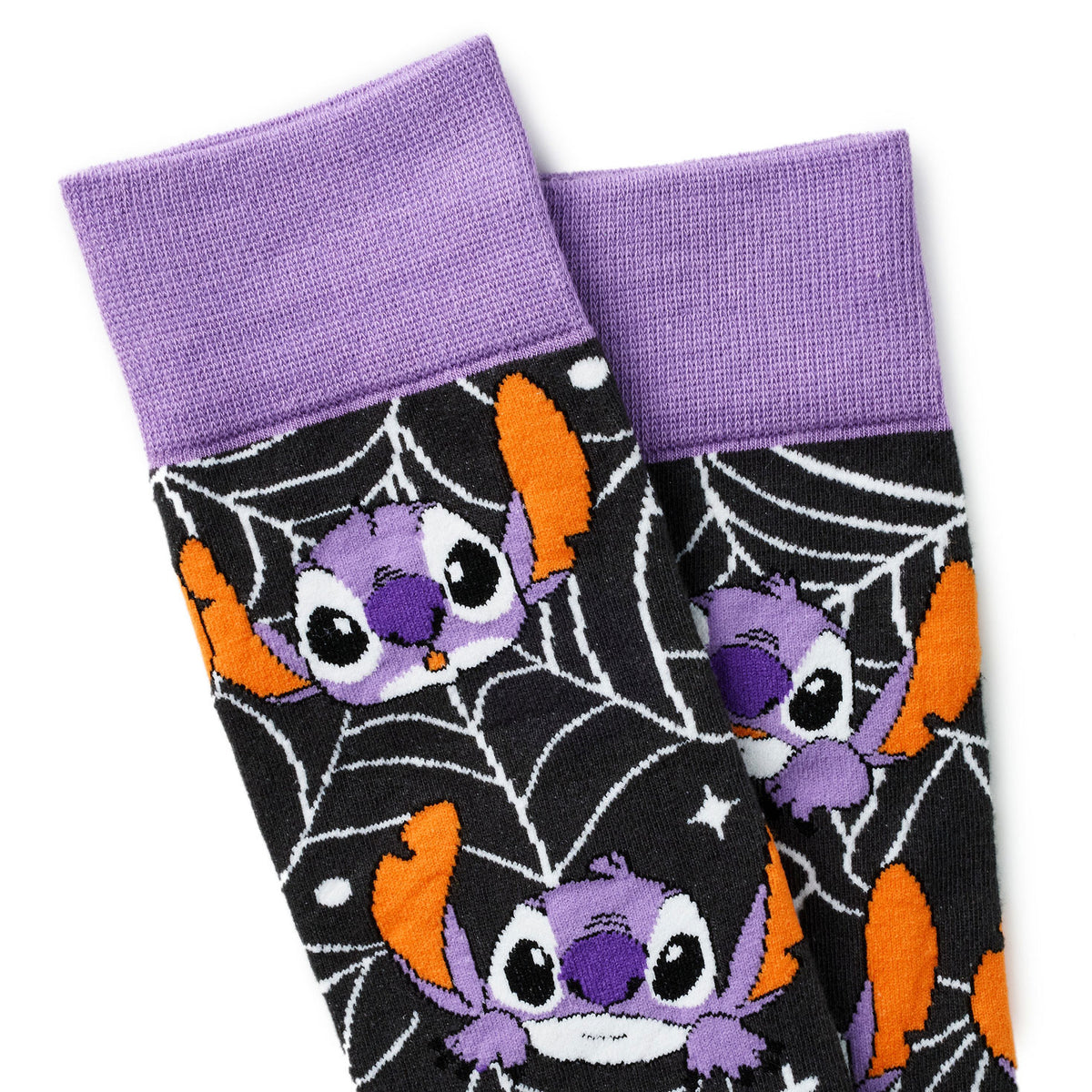 Hallmark Disney Stitch Spider Web Novelty Crew Socks