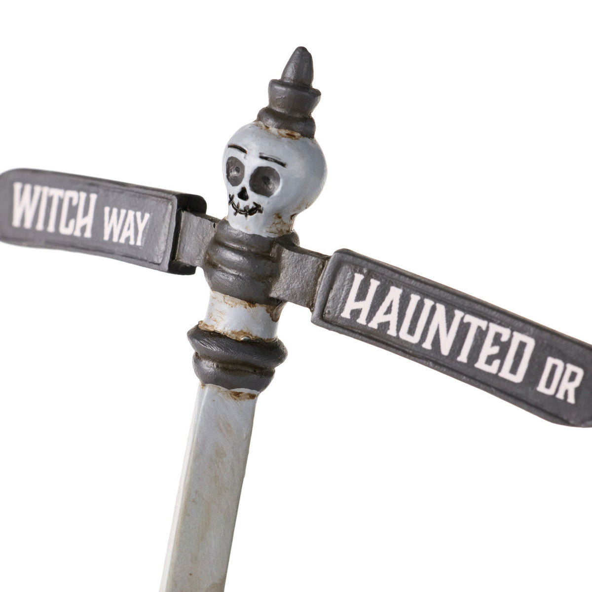 Hallmark Hauntsville Collection Street Sign Tabletop Decoration, 4.25''