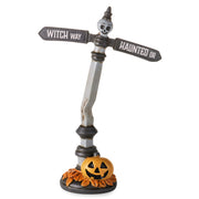 Hallmark Hauntsville Collection Street Sign Tabletop Decoration, 4.25''