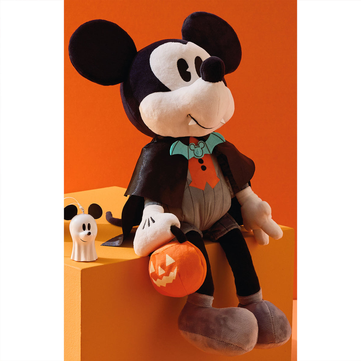 Hallmark Disney Mickey Mouse Vampire Plush With Light, 11''