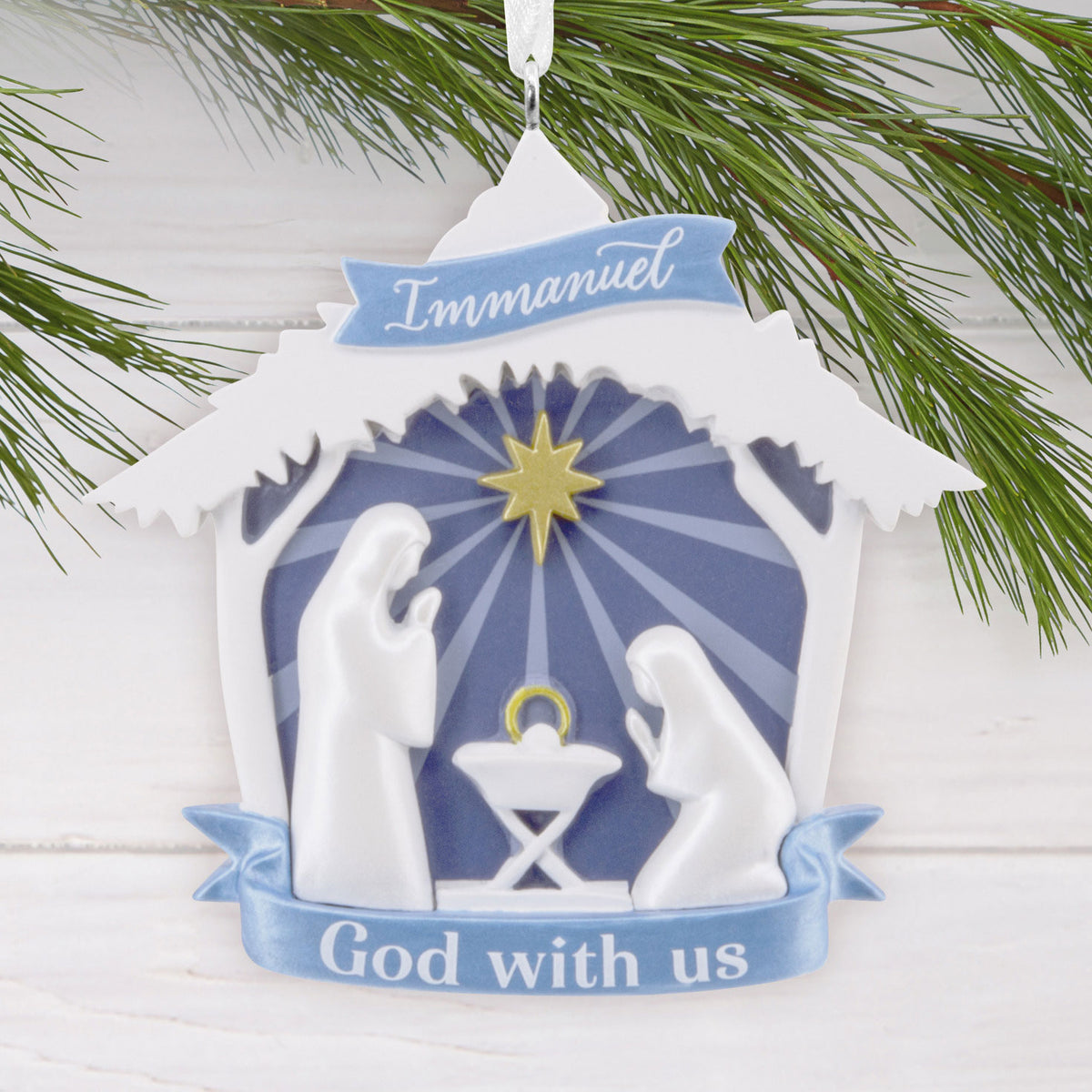 Hallmark DaySpring Modern Nativity Hallmark Ornament