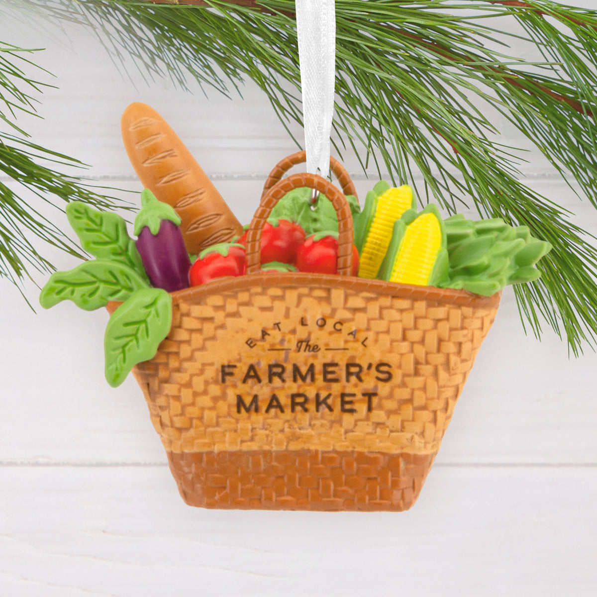 Hallmark Farmer's Market Basket Hallmark Ornament