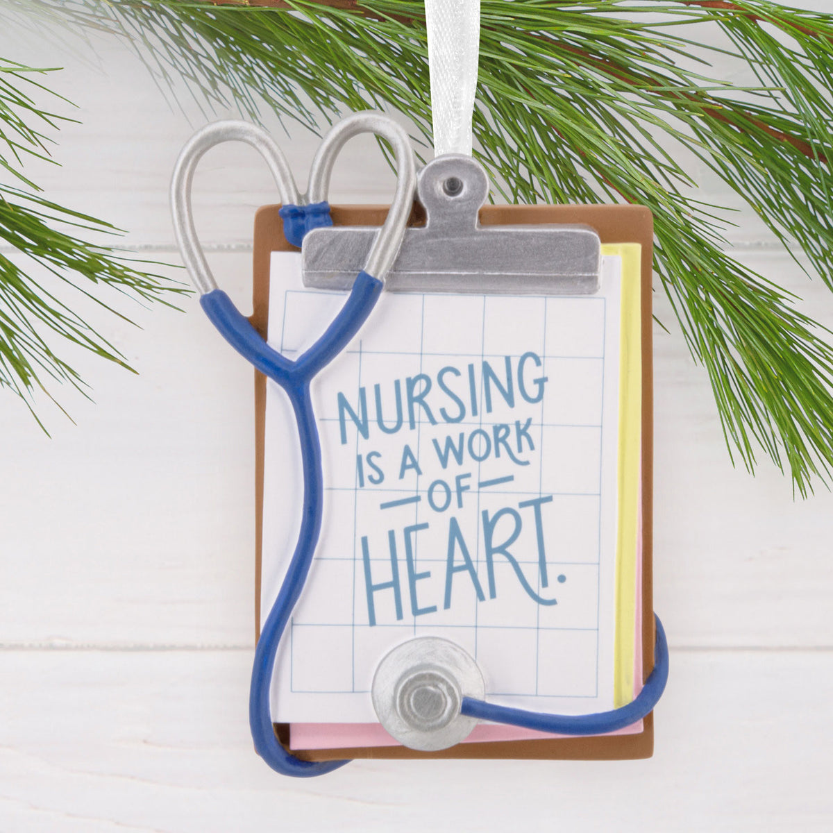 Hallmark Nursing Is a Work of Heart Hallmark Ornament