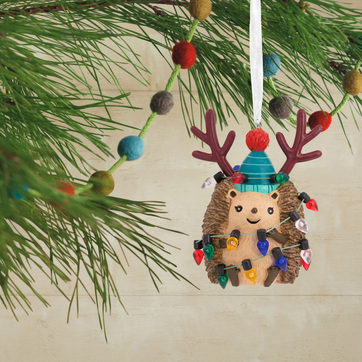 Hallmark Festive Hedgehog Hallmark Ornament