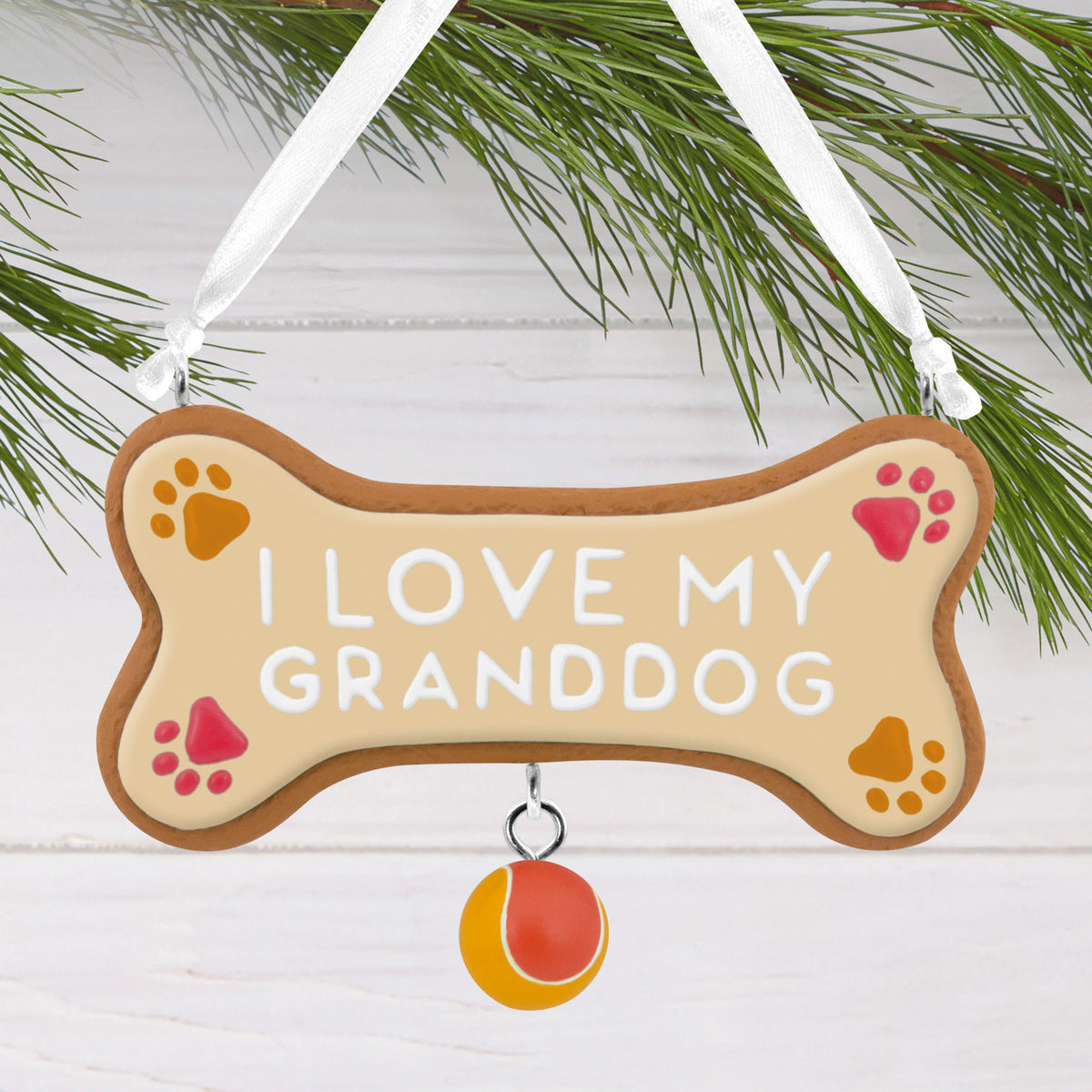 Hallmark I Love My Granddog Hallmark Ornament