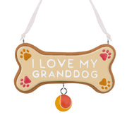 Hallmark I Love My Granddog Hallmark Ornament
