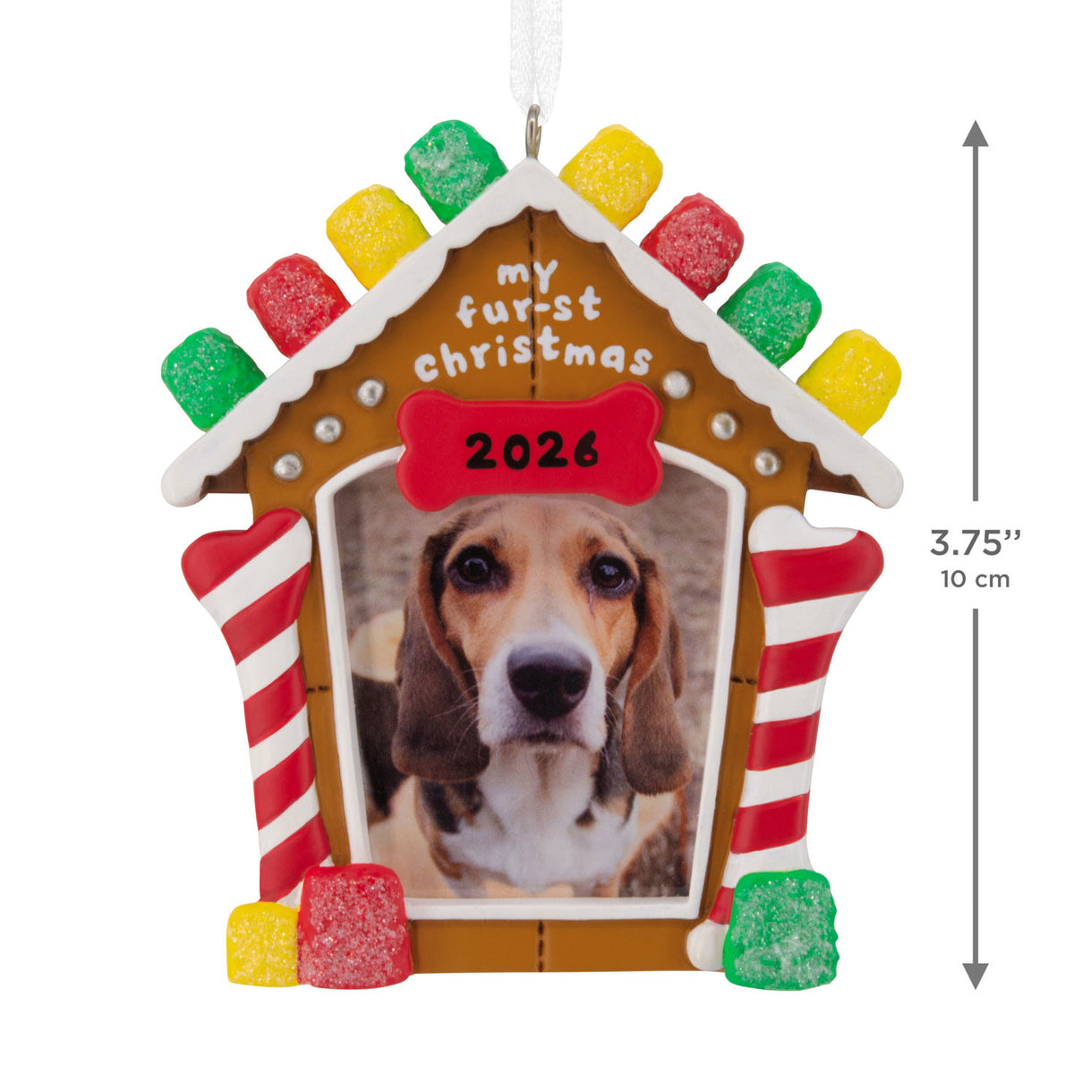 Hallmark My Fur-st Christmas 2026 Photo Frame Hallmark Ornament