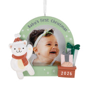 Hallmark Baby's First Christmas 2026 Photo Frame Hallmark Ornament