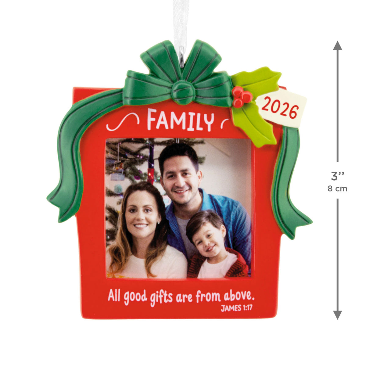 Hallmark Family 2026 Religious Photo Frame Hallmark Ornament