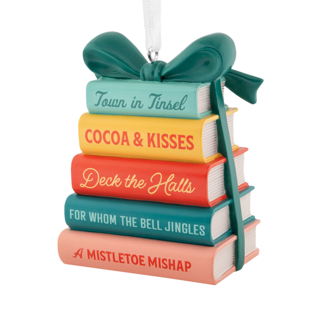 Hallmark Stack of Christmas Books Hallmark Ornament