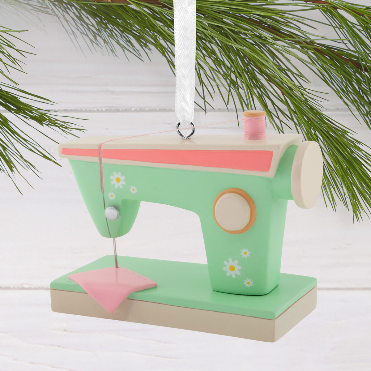 Hallmark Retro Sewing Machine Hallmark Ornament