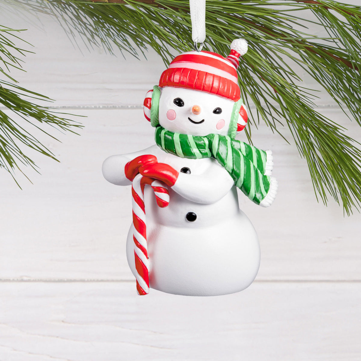 Hallmark Festive Snowman Hallmark Ornament