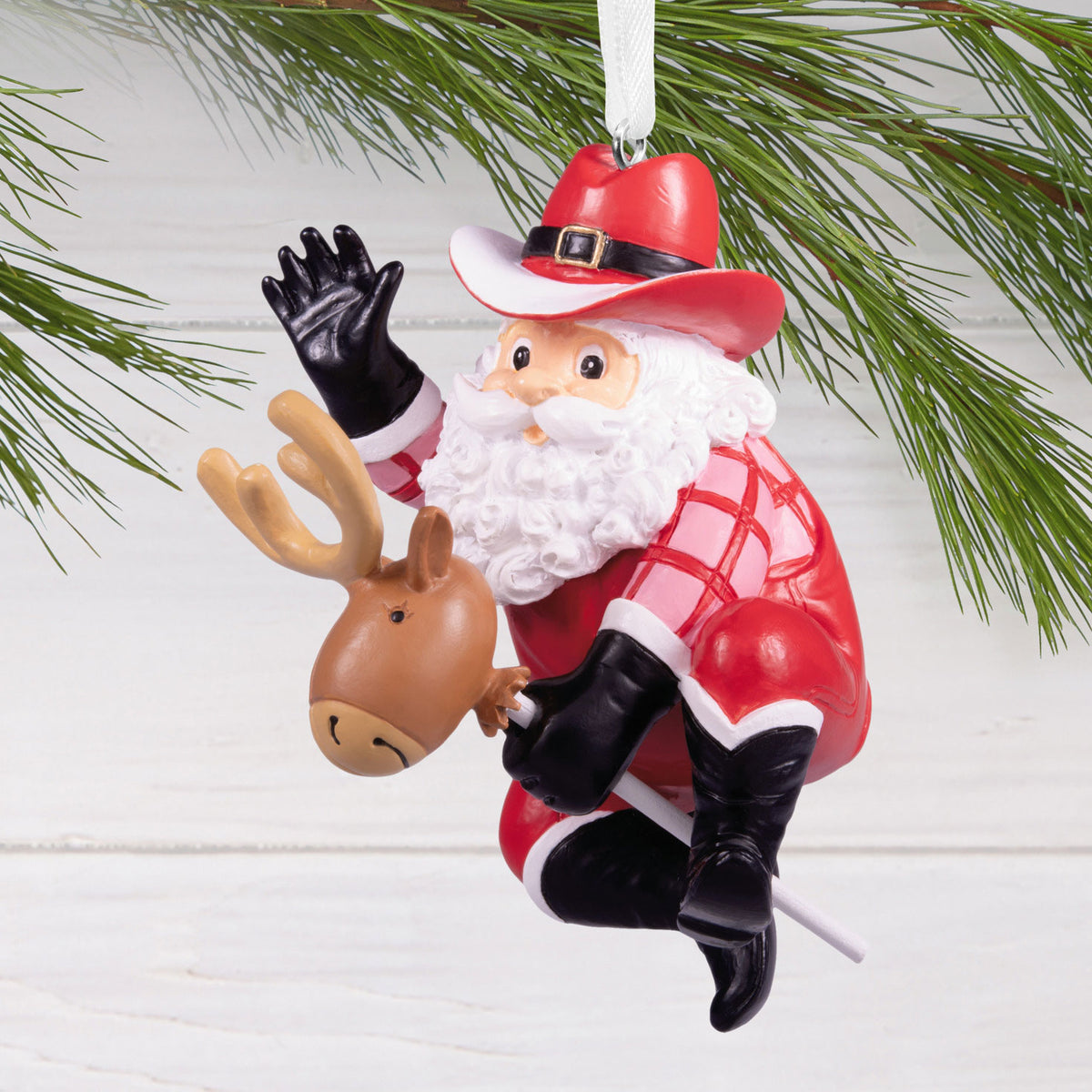 Hallmark Cowboy Santa Hallmark Ornament