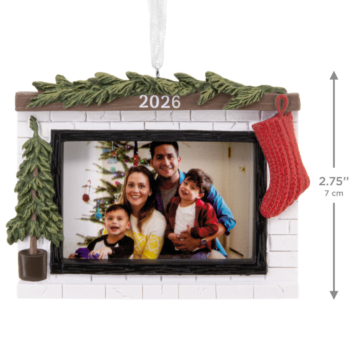 Hallmark Cozy Fireplace 2026 Photo Frame Hallmark Ornament