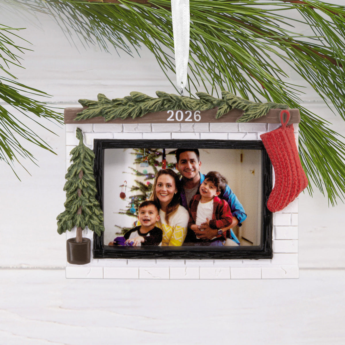 Hallmark Cozy Fireplace 2026 Photo Frame Hallmark Ornament