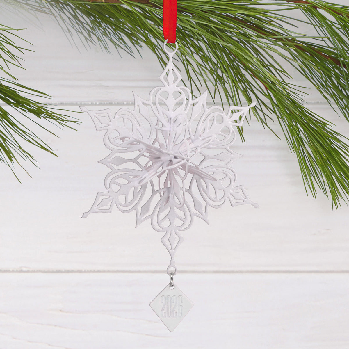 Hallmark Dimensional Snowflake 2026 Metal Hallmark Ornament