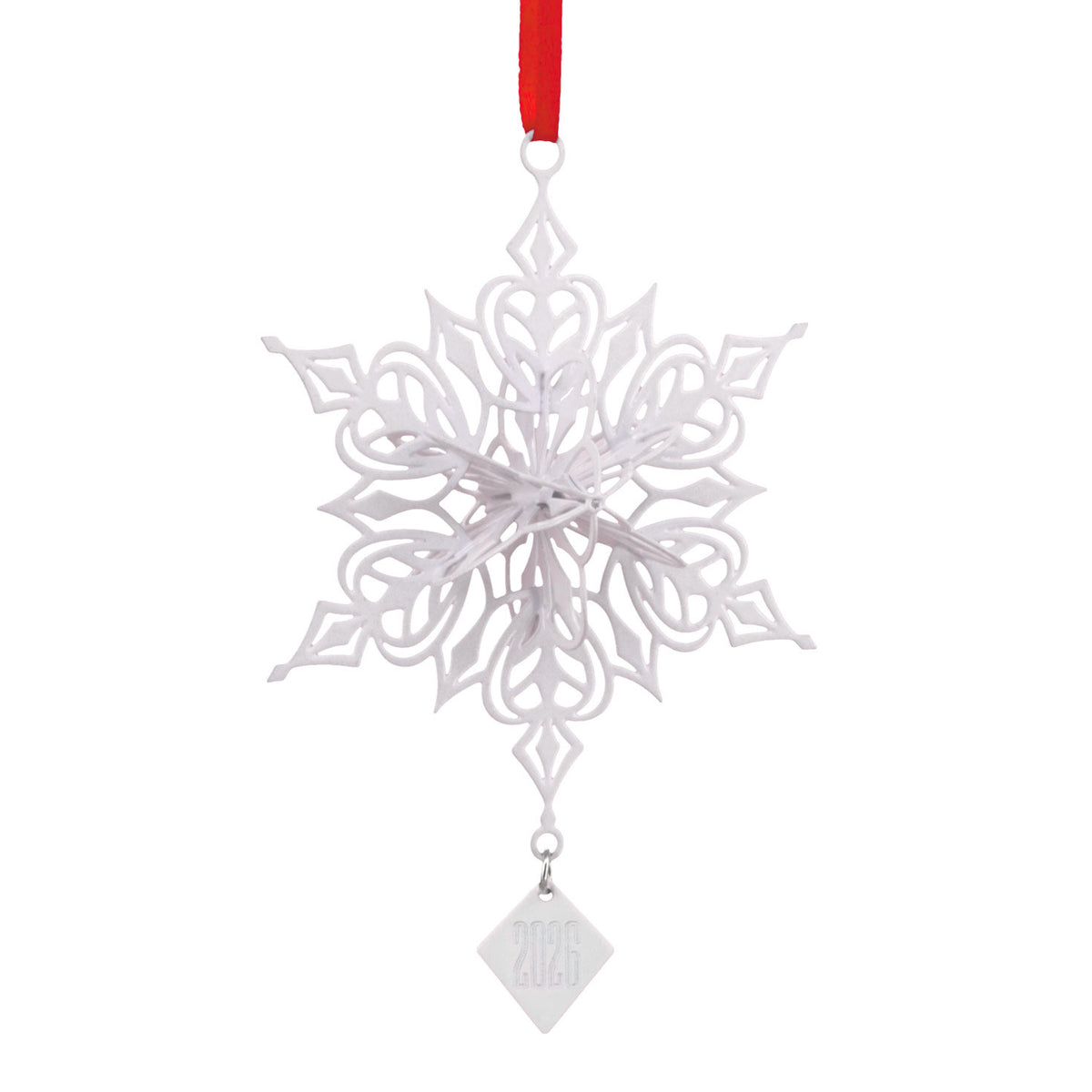 Hallmark Dimensional Snowflake 2026 Metal Hallmark Ornament