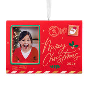 Hallmark Holiday Postcard 2026 Photo Frame Hallmark Ornament