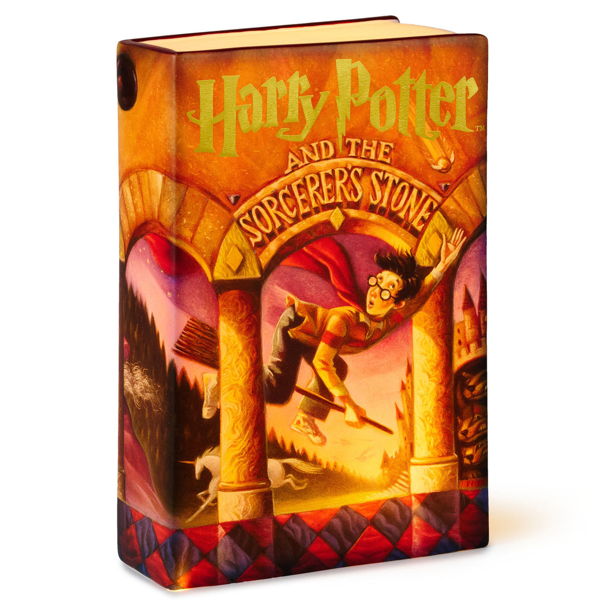 Hallmark Harry Potter and the Sorcerer's Stone™ Book Tabletop Decoration With Light