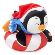 Hallmark Playful Penguins Sledding All the Way Plush With Sound and Motion, 7.5'' H