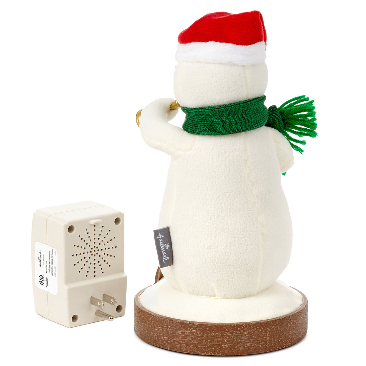 Hallmark Musical Tree-Lighting Snowman Plush, 10.5''